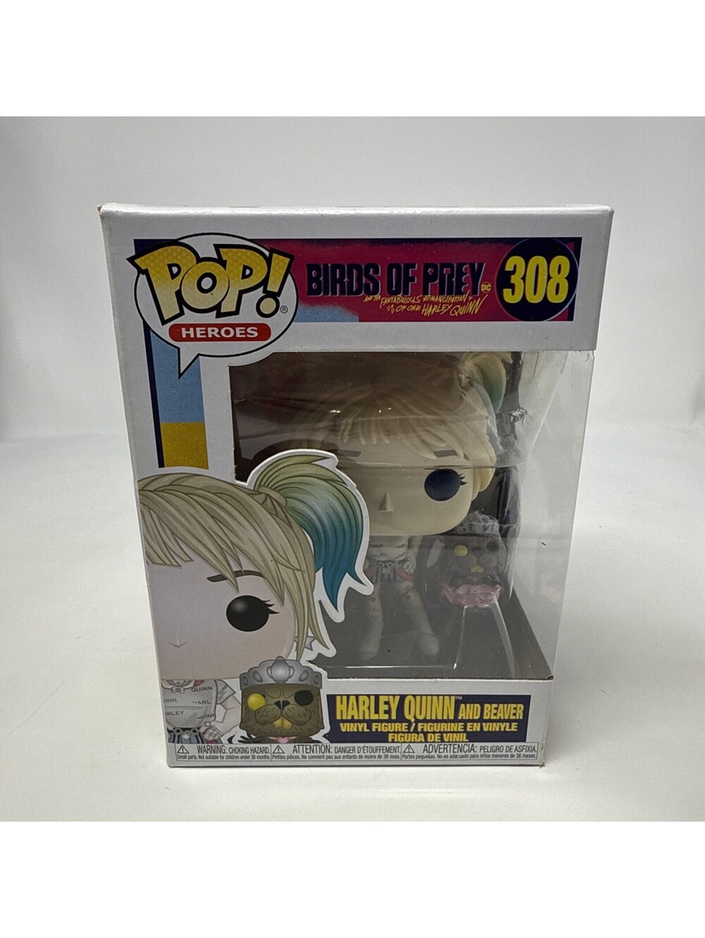 Funko Pop! Birds Of Prey • Harley Quinn and Beaver #308